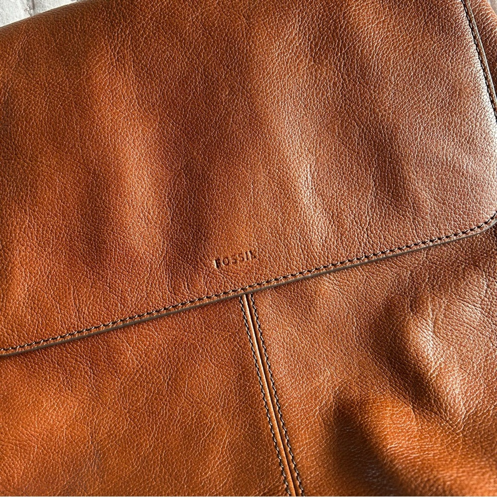 Fossil Leather Backpack - image 2